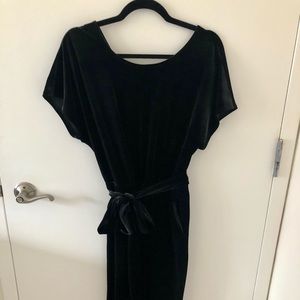 Velour jumpsuit